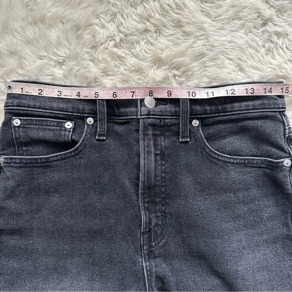 Madewell Jeans The Perfect Vintage Jean in Lunar Wash High Waist Denim Sz 28 - Picture 10 of 12